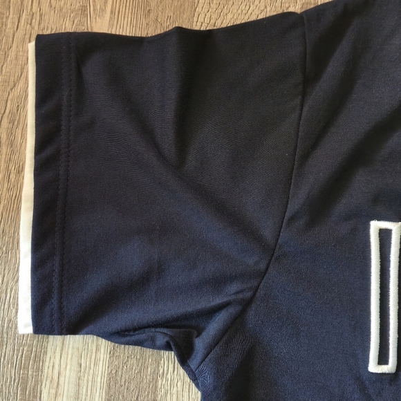 Vintage-style ITALIA Roma Navy Embroidered T-Shirt - EU XXL - Picture 6 of 7